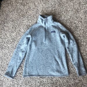 Patagonia Grey Fleece Pullover